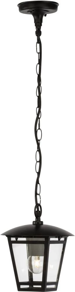 LED vanjska viseća svjetiljka LED E27 40 W Brilliant Riley 42370/06 crna slika