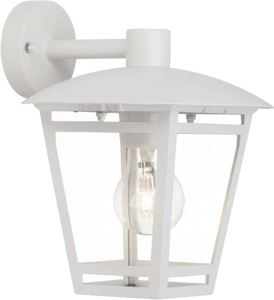 LED vanjska zidna svjetiljka E27 40 W Brilliant Riley 42382/05 bijela slika