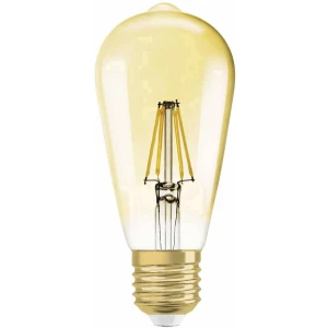 LED žarulja E27 oblik klipa 7 W = 54 W zlatna (promjer x D) 64 mm x 143 mm KEU: A+ OSRAM prigušivanje, sa žarnom niti 1 kom. slika