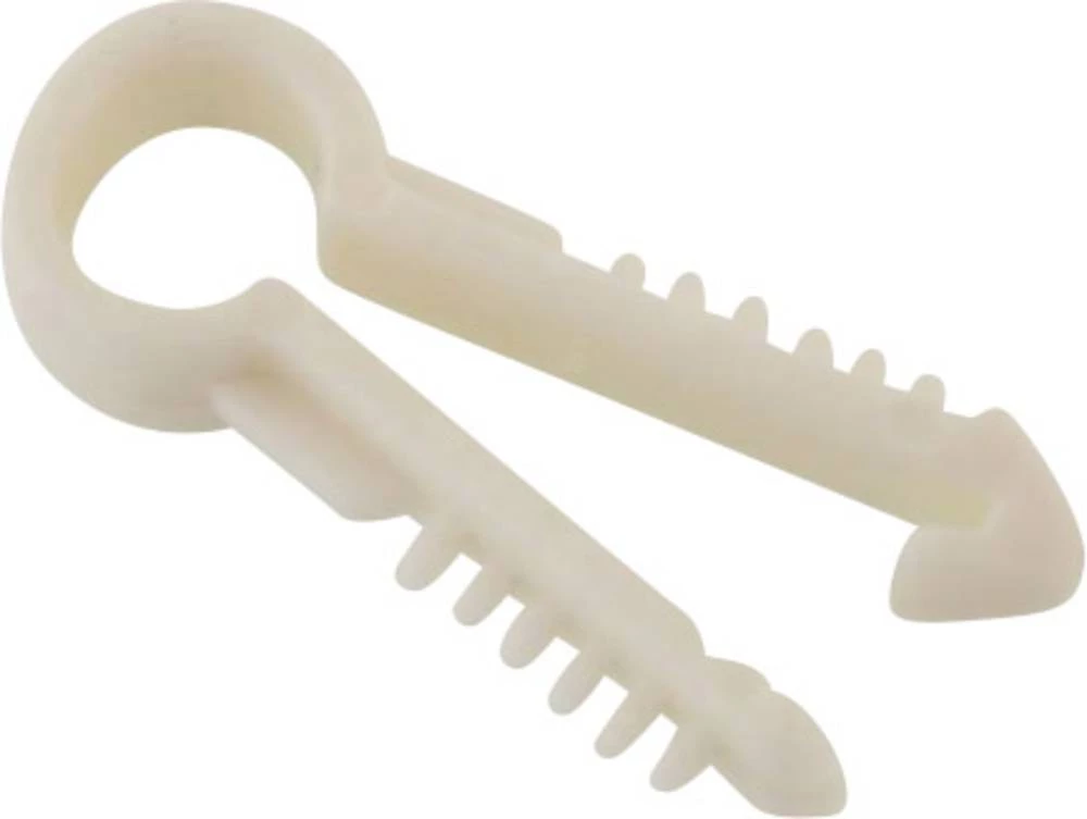 Montažna spona/obujmica za nadžbuknju montažubele barve Telecom Security FIP/W 1 kos slika