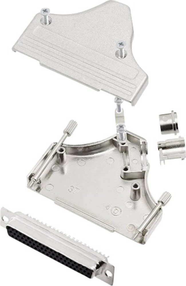 D-SUB letva sa ženskim kontaktima-set 180 ° broj polova: 62 lemna čaša encitech MHDM35-37-HDS62-K 1 set slika