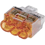 Priključni treminal fleksibilan: 1-2.5 mm krut : 0.5-2.5 mm broj polova: 3 HellermannTyton 148-90037 1 komad Orange