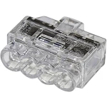 Priključni treminal fleksibilan: 1-2.5 mm krut : 0.5-2.5 mm broj polova: 4 HellermannTyton 148-90038 1 komad Transparent