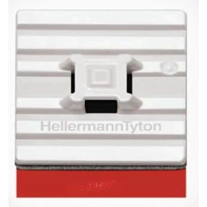 Montažno podnožje, samoljepljivo, fleksibilno podnožje, bijelo HellermannTyton 151-01528 FMB4APT-I-PA66HS-WH 1 kom. slika