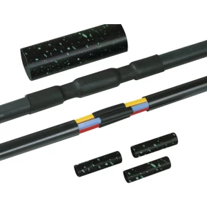 Komplet stezaljka za grijanje s kabelom za spojne vijke--područje: 12 - 48 mm HellermannTyton 380-04014 LVK-C-5x1,5-16 PO-X BK s slika