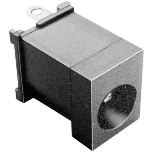 Niskonaponski konektor, ugradbena utičnica, vertikalna 6.3 mm 2.5 mm BKL Electronic 1 kom. slika