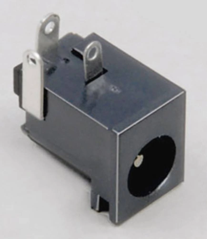 Niskonaponski konektor, ugradbena utičnica, horizontalna 6.3 mm 2.5 mm BKL Electronic 1 kom. slika