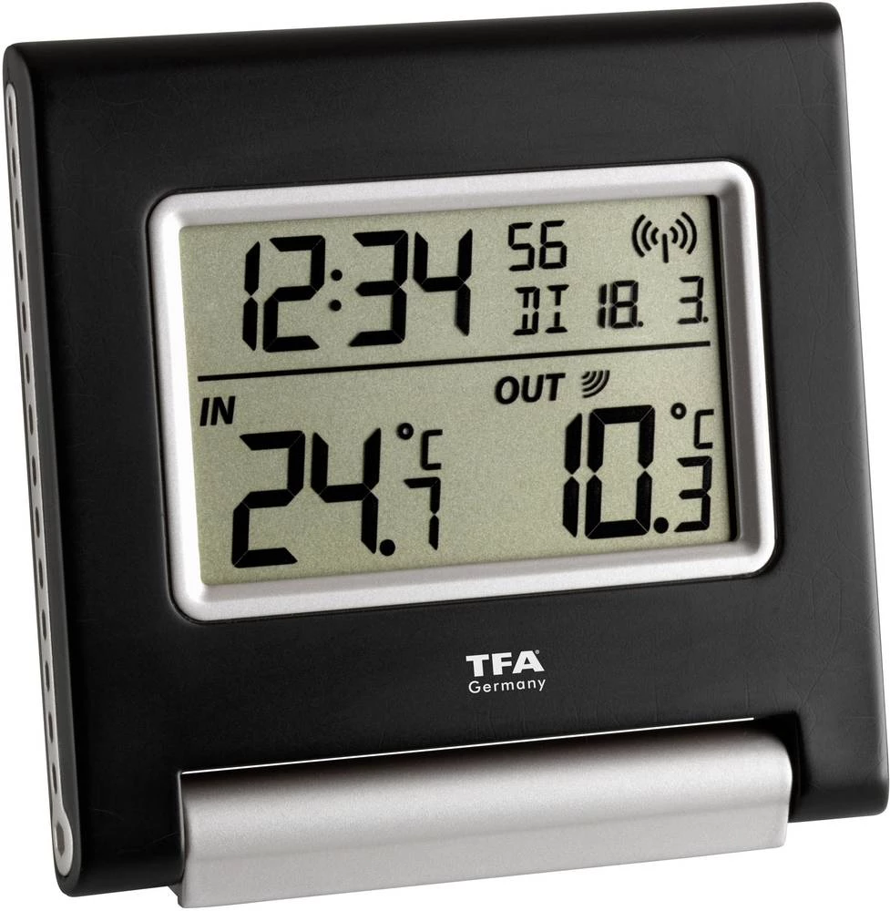 TFA Spot bežični termometar, crne boje slika