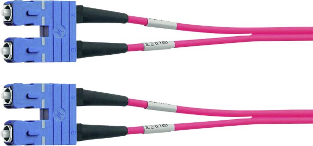 Staklena vlakna Svjetlovodi Priključni kabel [1x Muški konektor SC - 1x Muški konektor SC] 9/125 &micro; Singlemode OS2 2 m Tele slika