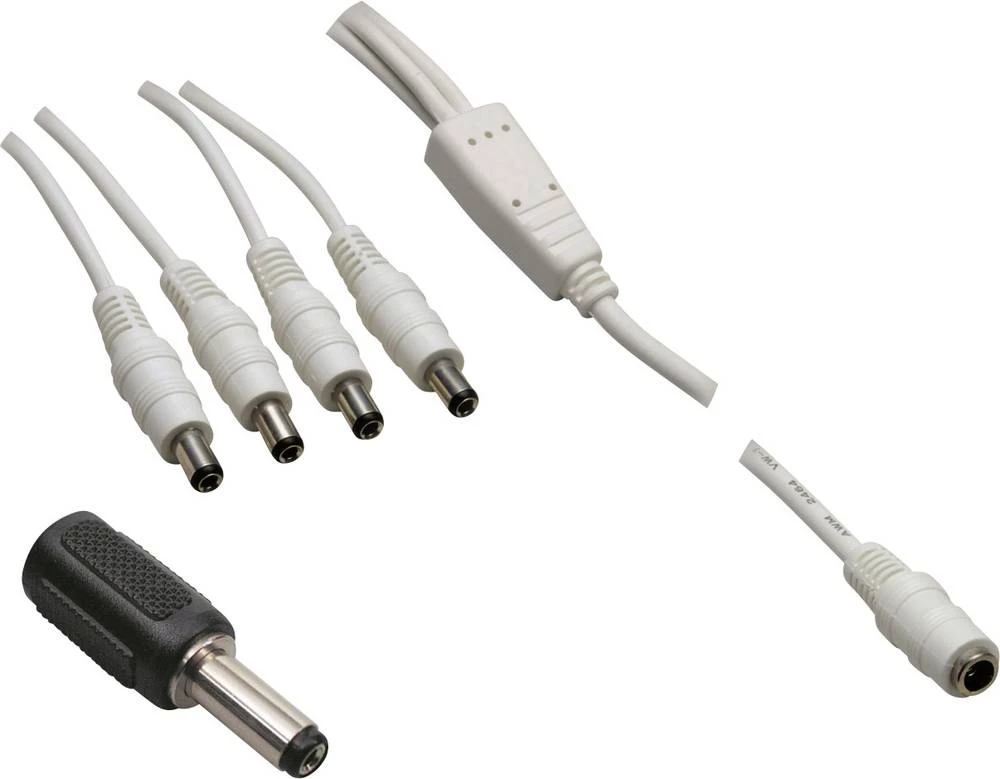 Niskonaponski adapterski kabel, niskonaponska utičnica - niskonaponski utikač 5.5 mm 2.5 mm 5.5 mm 2.5 mm BKL Electronic 1.10 m slika