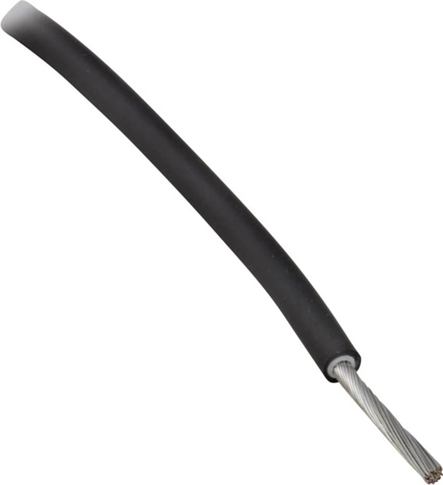 Fotonaponski kabel 1 x 4 mm crne boje BKL Electronic 15410000/25 25 m slika