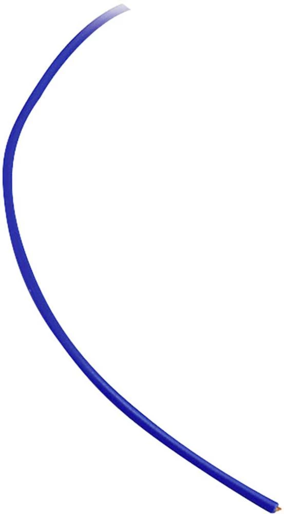 Finožični vodič LiY 1 x 0.22 mm plave boje BKL Electronic 1501036 100 m slika