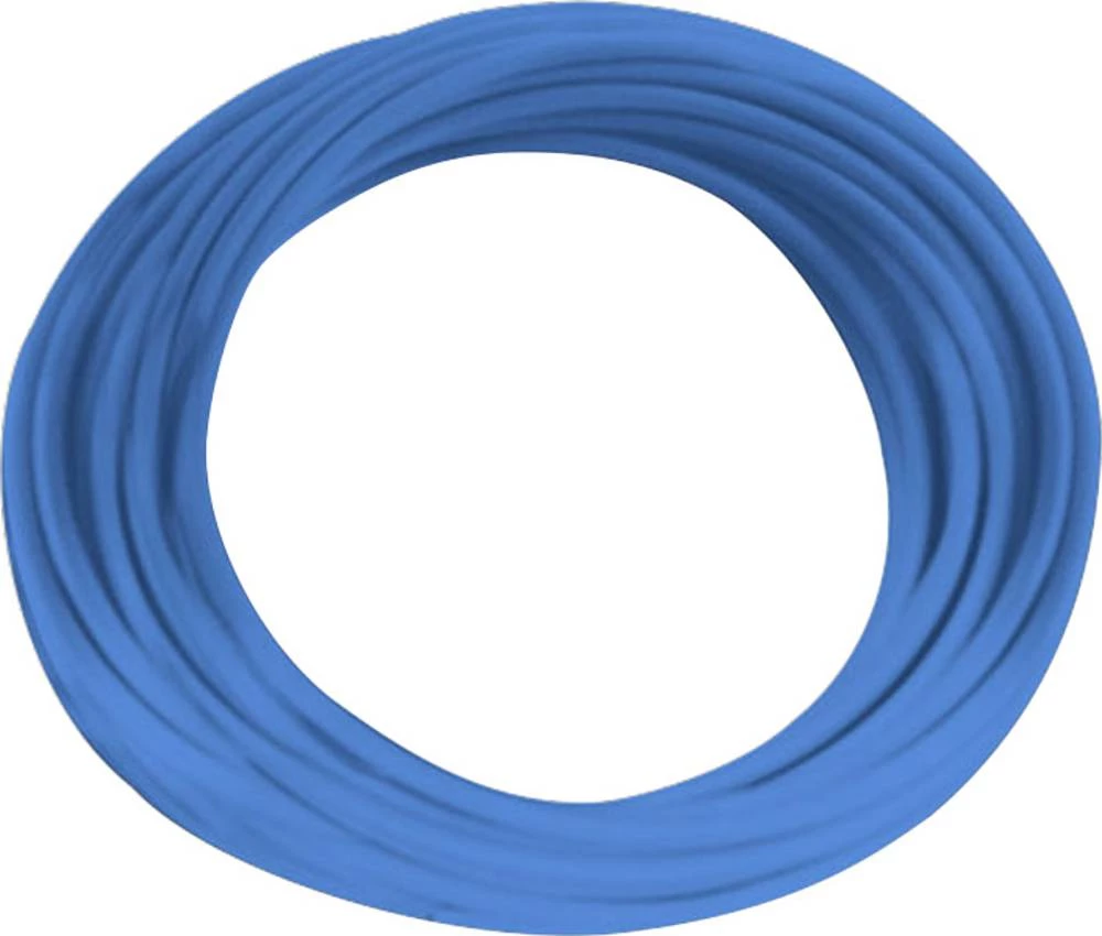 Finožični vodič H05V-K 1 x 0.75 mm plave boje BKL Electronic 1502014/50 50 m slika