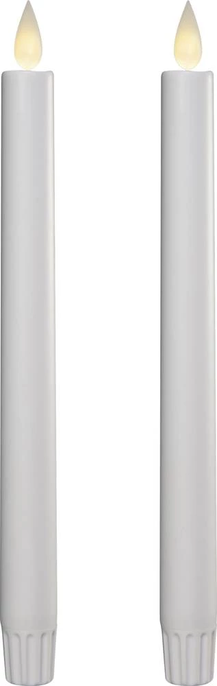 LED svijeća, bijele boje, toplo bijela (promjer x V) 22.5 mm x 270 mm Polarlite slika