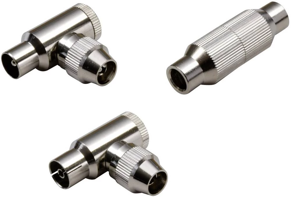 Set priključaka za koaksijalni kabel, promjer kabela: 7.20 mm slika