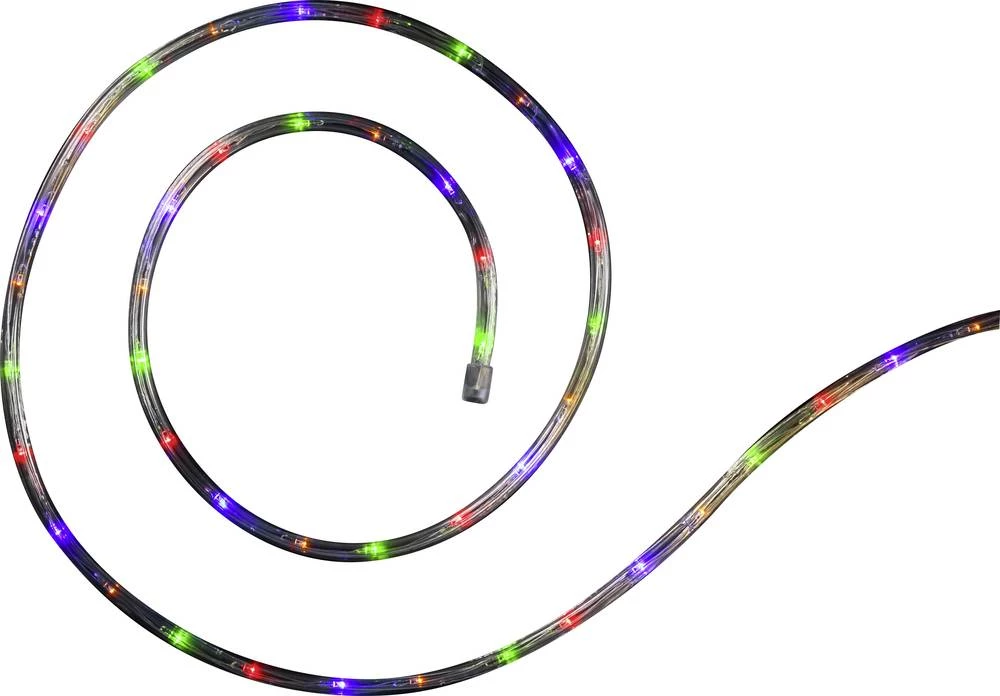 Polarlite solarna svjetlosna cijev, vanjska 120 LED višebojnih, dužina osvjetljenja: 6 m slika