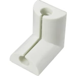 Kabelski klip za kutnu montažu, bijele boje TRU COMPONENTS 1226938 1 kom.