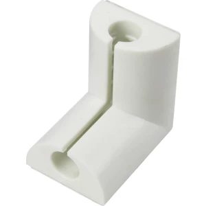 Kabelski klip za kutnu montažu, bijele boje TRU COMPONENTS 1226938 1 kom. slika