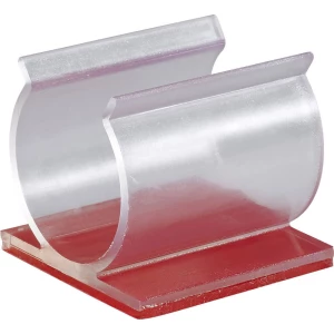 Montažno podnožje, samoljepljivo, prozirno TRU COMPONENTS 1386637 93014c471a 1 kom. slika