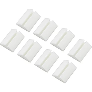 Držač kabela, samoljepljivi, bijele boje TRU COMPONENTS 1571994 8 kom. slika