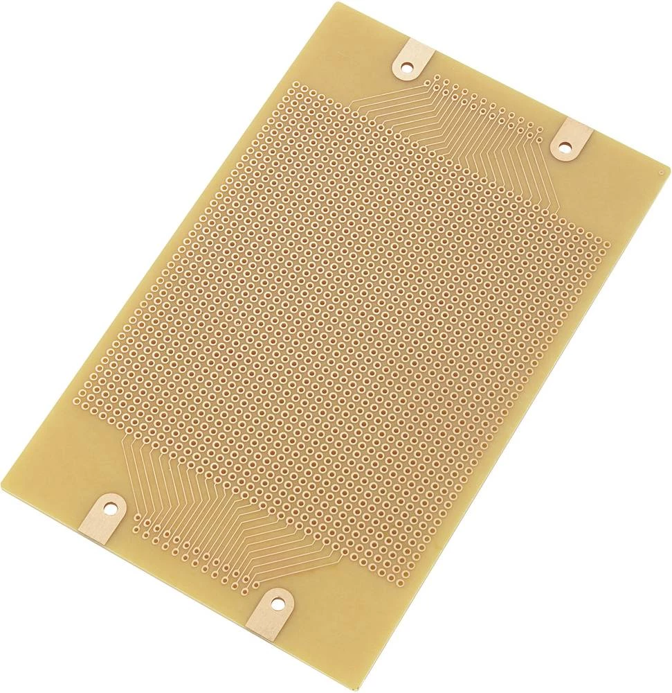 Ploča tiskane pločice s SUB-D priključkom, tvrdi papir (D x Š) 160 mm x 100 mm 35 Â&micro;m mjere rastera 2.54 mm Conrad Compone slika