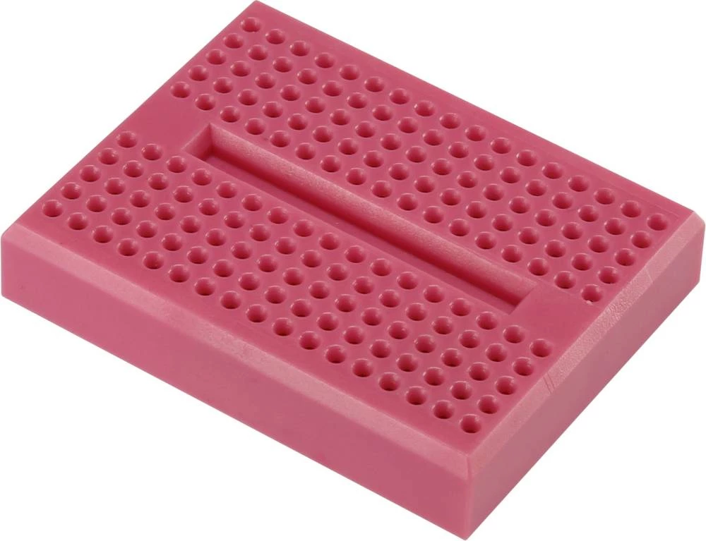 Eksperimentalna pločica 0165-4219-22-15010 TRU COMPONENTS broj polova ukupno 170 (D x Š x H) 46 x 36 x 8 mm magenta 1 kom. slika