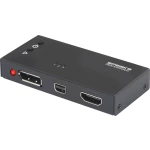 3-portni HDMI preklopnik SpeaKa Professional s ugrađenim pretvaračem i statusnim LED diodama 3840 x 2160 piksela