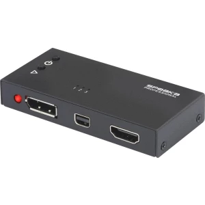 3-portni HDMI preklopnik SpeaKa Professional s ugrađenim pretvaračem i statusnim LED diodama 3840 x 2160 piksela slika