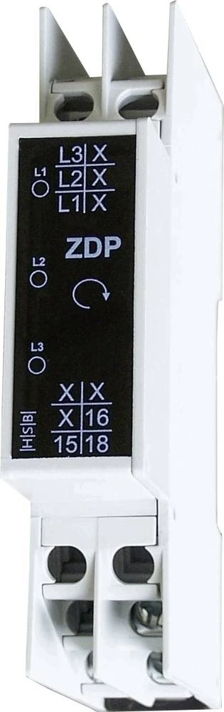 Nadzorni relej 295 - 465 V/AC 1 preklopni 1 kom. HSB Industrieelektronik ZDP trofazna mreža, slijed faza, izpad faze, nadzor N-v slika
