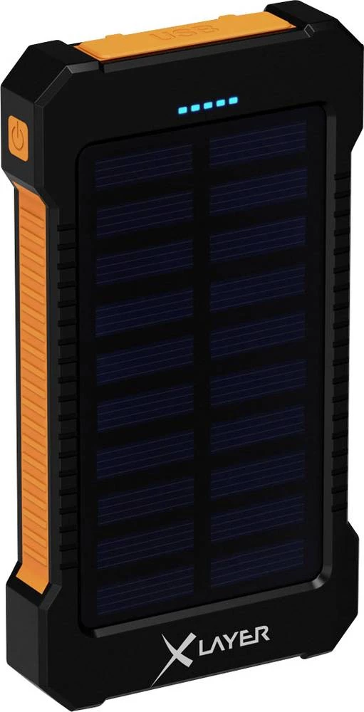 Solarni punjač Powerbank Plus 211474 Xlayer struja punjenja solarna ćelija 150 mA kapacitet (mAh, Ah) 8000 mAh slika