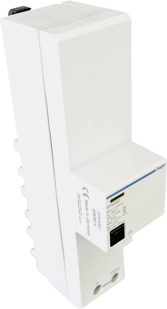 Odvodnik prenapona 2725 SPA400Z Hager prenaponska zaštita za: razvodni ormar 37.5 kA slika