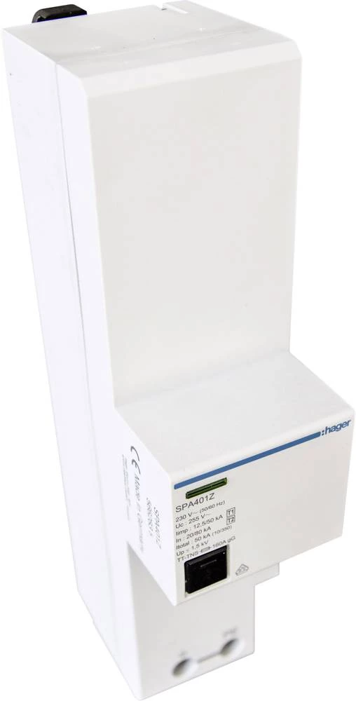 Odvodnik prenapona 2794 SPA401Z Hager prenaponska zaštita za: razvodni ormar 22.5 kA slika