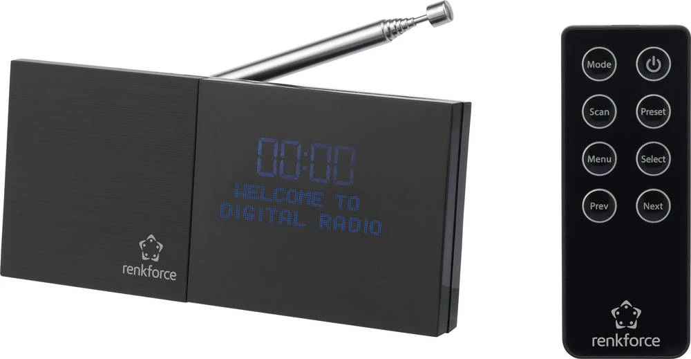 DAB+ (1012) Radio adapter Renkforce RF-DAB-AP DAB+, UKW Crna slika