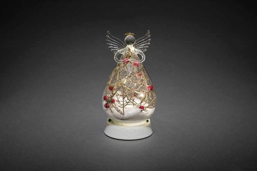 Akrilna figura anđeo, s tajmerom, toplo bijela LED Konstsmide 3388-000 slika