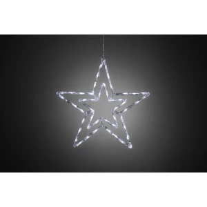 LED božićna zvijezda, hladno bijela LED Konstsmide 4471-203 bijele boje slika