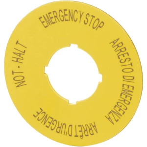 Ploča za natpise (Ø) 60 mm Žuta Eaton M22-XBK11 1 ST slika