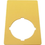 Ploča za natpise (Š x V) 33 mm x 50 mm Žuta Eaton M22-XZK 1 ST