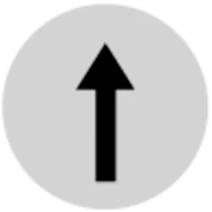 Poklopac tipke Oznaka strelica Bijela Eaton M22-XDL-W-X7 1 ST slika