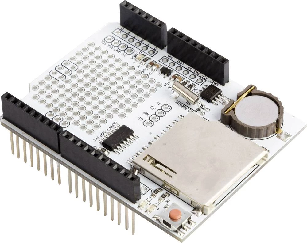 Makerfactory štit za prikupljanje podataka VMA202 pogodan za (Arduino Boards): Arduino, Arduino UNO, Fayaduino, Freeduino, Seeed slika