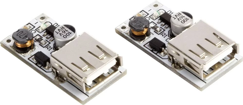DC-DC modul za pojačavanje MAKERFACTORY / (2.5 V-5 V) 600 mA - USB 5 V (2-dijelni) slika