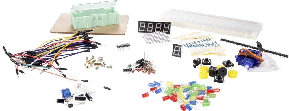 Makerfactory početni komplet VMA503 pogodan za (Arduino Boards): Arduino, Arduino UNO, Fayaduino, Freeduino, Seeeduino, Seeeduin slika