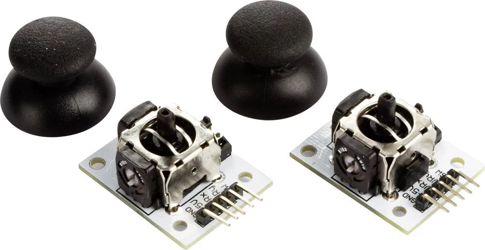 Makerfactory Joystick Modul VMA315 pogodan za (Arduino Boards): Arduino, Arduino UNO, Fayaduino, Freeduino, Seeeduino, Seeeduino slika