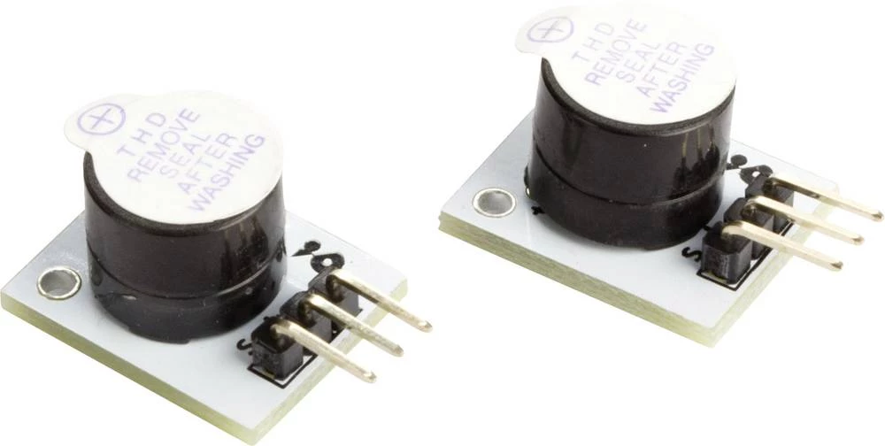 Makerfactory aktivno zujalo VMA319 pogodno za (Arduino Boards): Arduino, Arduino UNO, Fayaduino, Freeduino, Seeeduino, Seeeduino slika