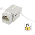 RJ45 ugradbeni modul s funkcijom zaključavanja Keystone CAT 6a Renkforce KSV10