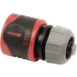 Priključak crijeva za vodu 13 mm (1/2) umjetna masa, zaustavljanje vode TOOLCRAFT TO-4850088