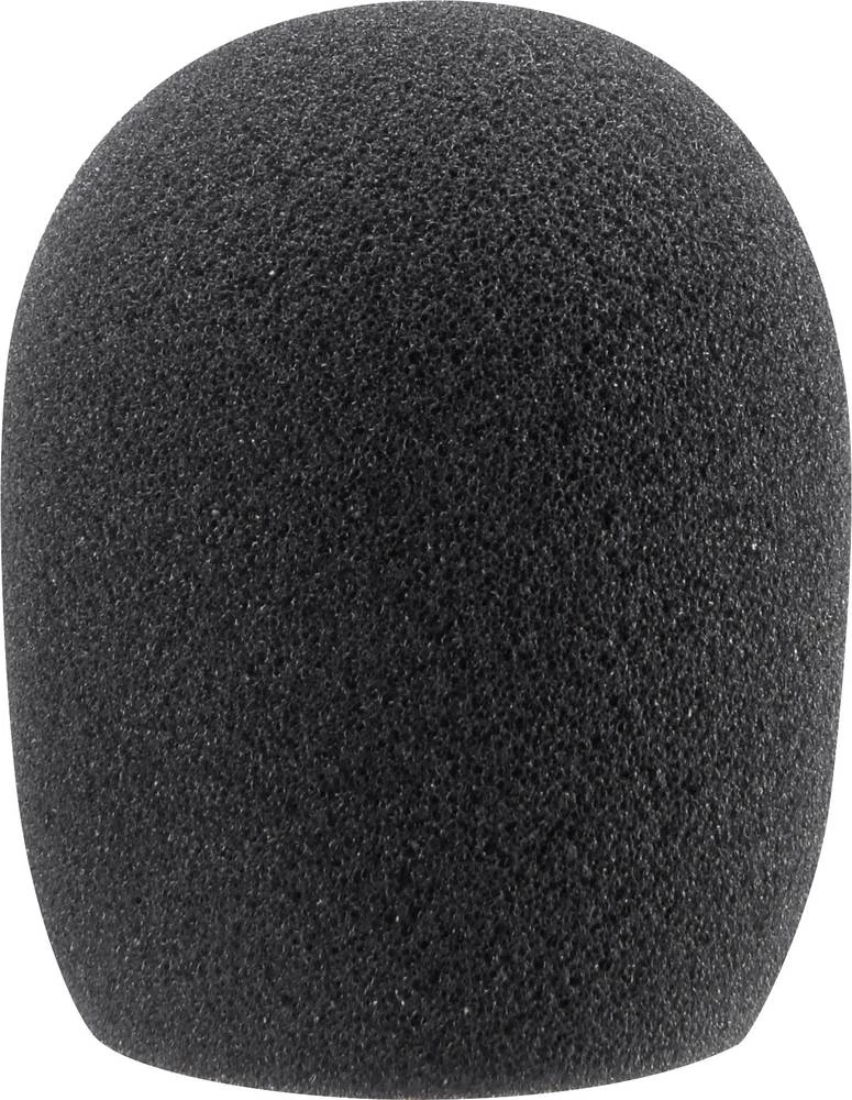 Zaštita od vjetra za mikrofone Mc Crypt crne boje, dimenzija proizvoda: 40 mm slika