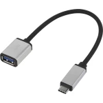 Renkforce USB priključni kabel [1x USB-C™ utikač - 1x USB 3.0 utičnica A] RF-USBA-MS-01