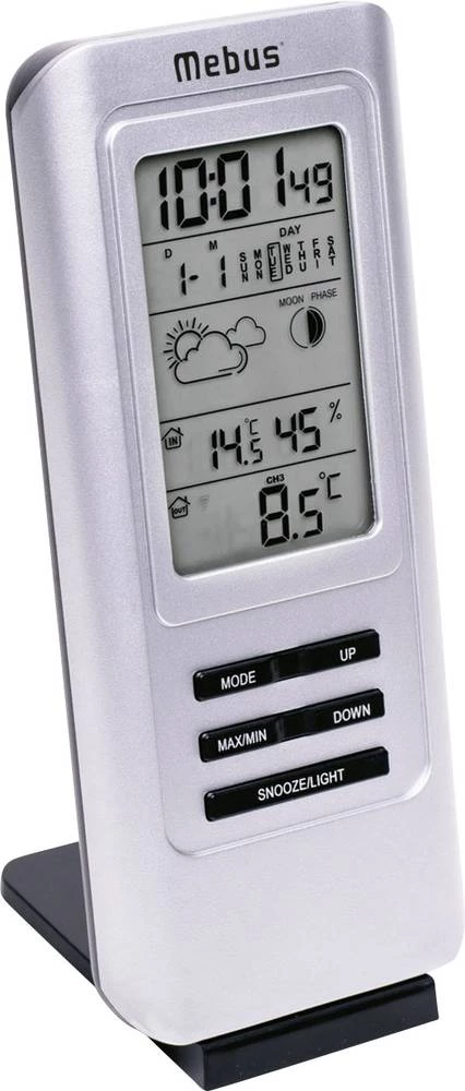 Bežična meteorološka stanica Mebus 40627 prognoza za 12 do 24 sati slika