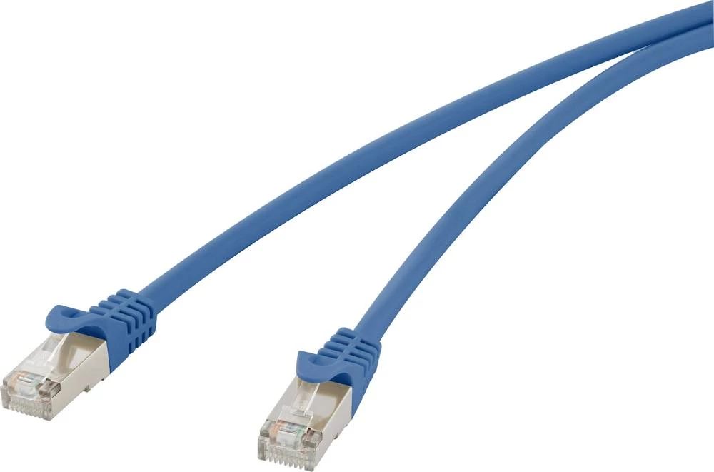 RJ45 mrežni kabel CAT 5e F/UTP 20 m plave boje, sa zaštitom od odvajanja Renkforce slika