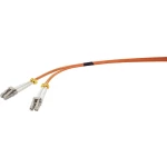 Staklena vlakna Svjetlovodi Priključni kabel [1x Muški konektor LC - 1x Muški konektor LC] 50/125 µ Multimode OM2 2 m Renk